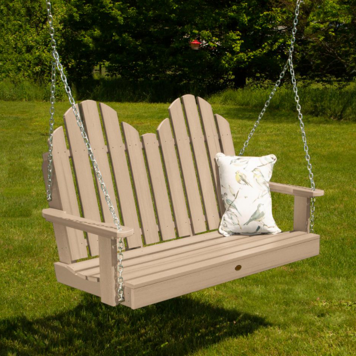 wood porch swing cost